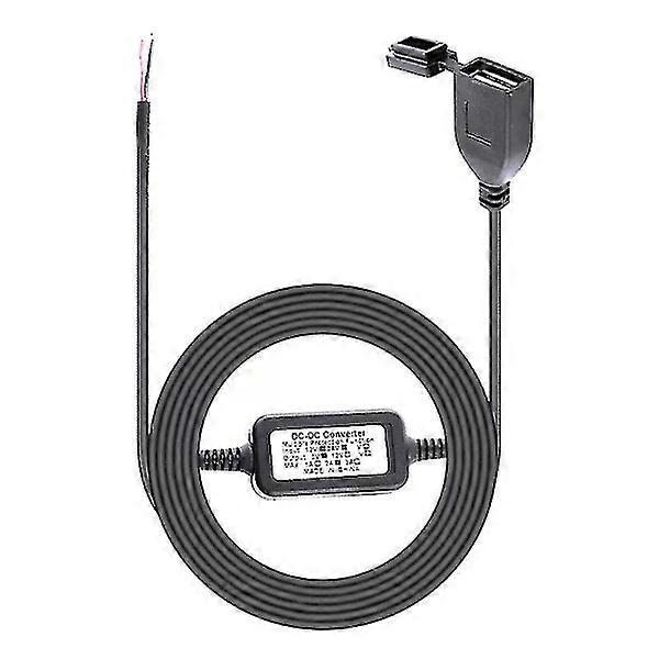 Motorcycle Handlebar Power Supply Socket For Phone 12-24v Usb YC