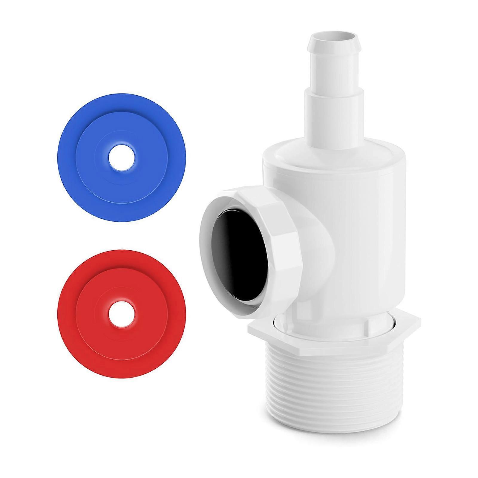 Sturdy Plastic Wall Fitting Connectors Assembly for Pool Cleaners Accessory with Models 280 380 3900 Easy Installion Multicolor