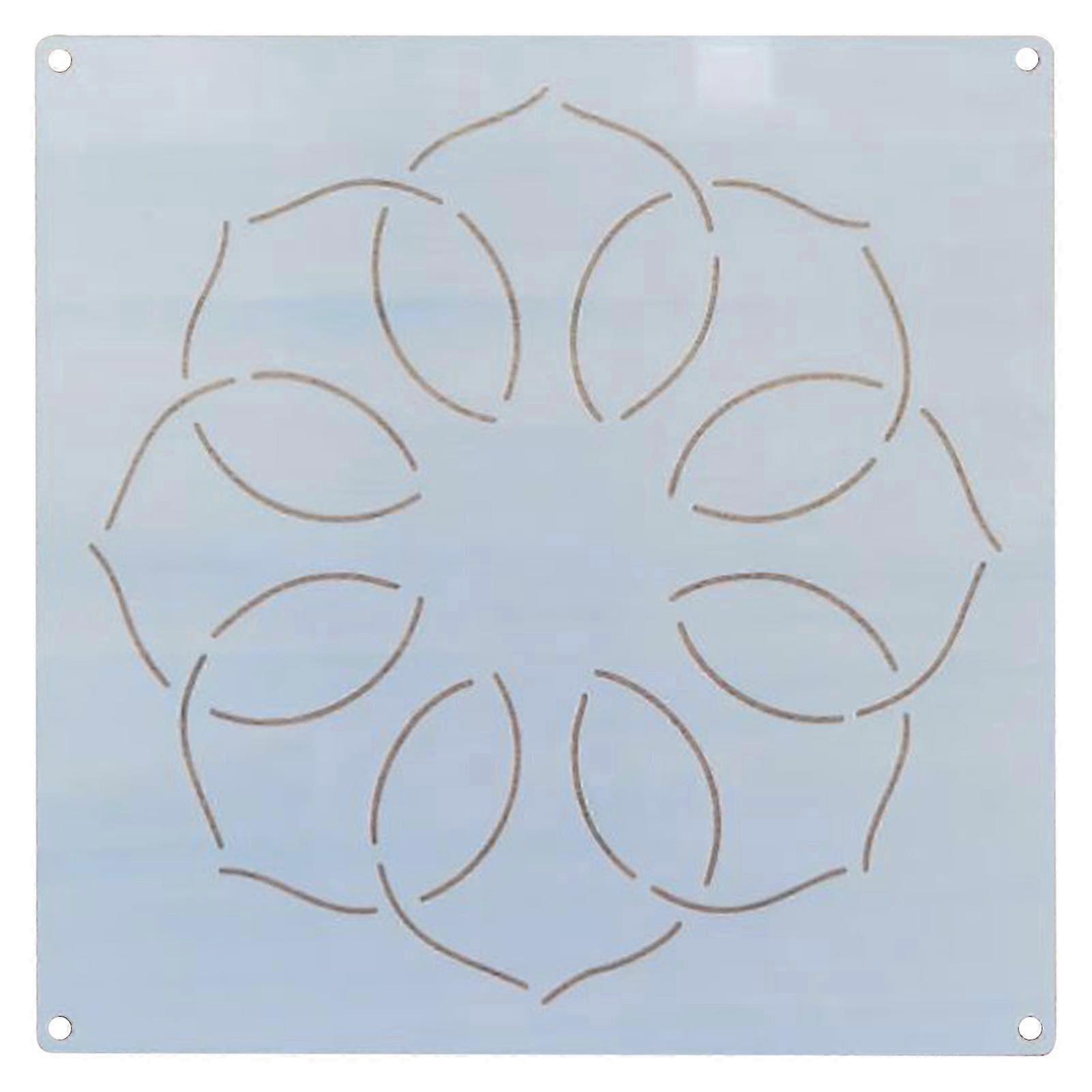 Patchworks Sewing Pattern Stencil Reusable Geometric Line Quilting Stencils for Houshold