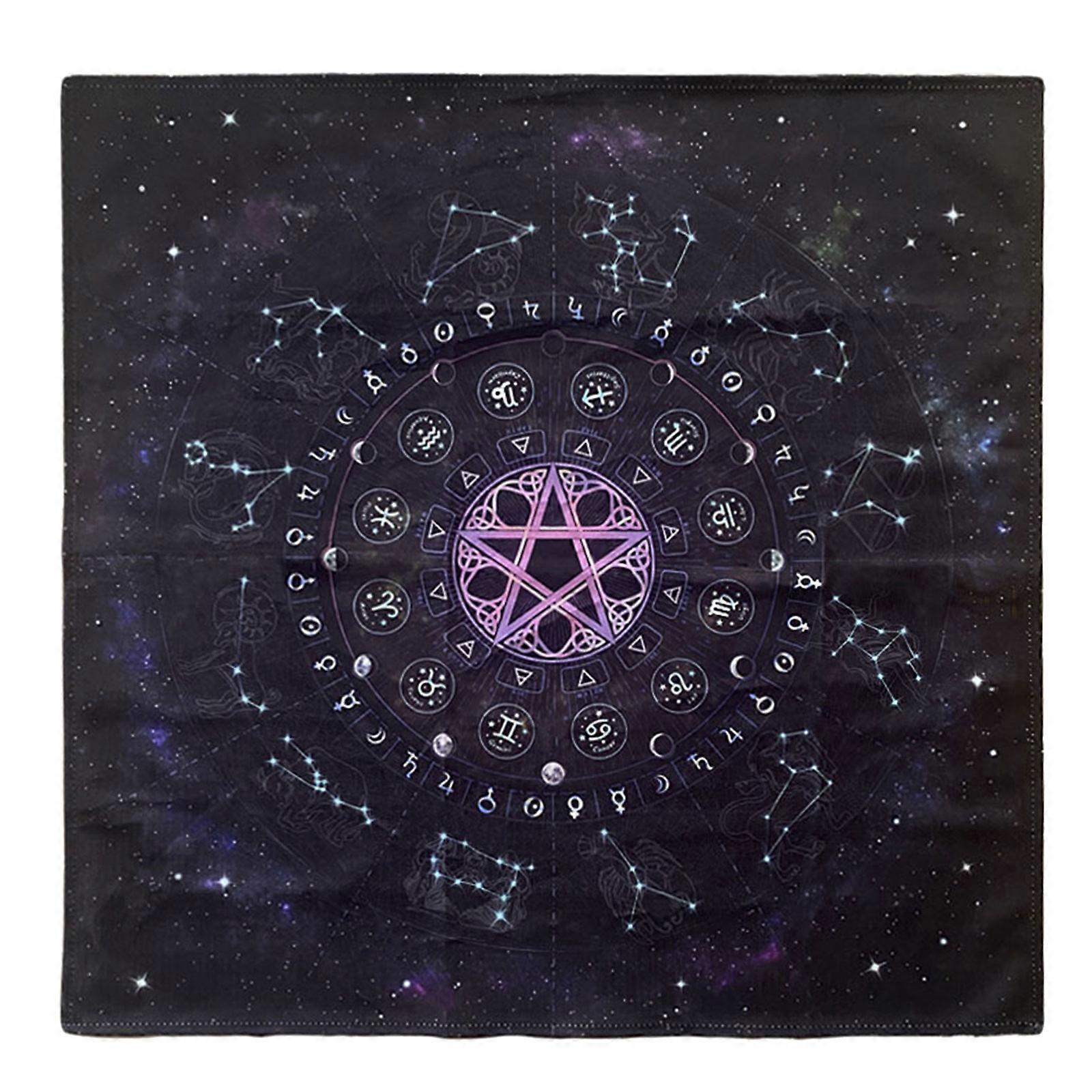 Altars Decorations Tarots Tablecloth Pendulums Divinations Altars Table Cloth Multifunctional Tarots Card Table Cover Multicolor