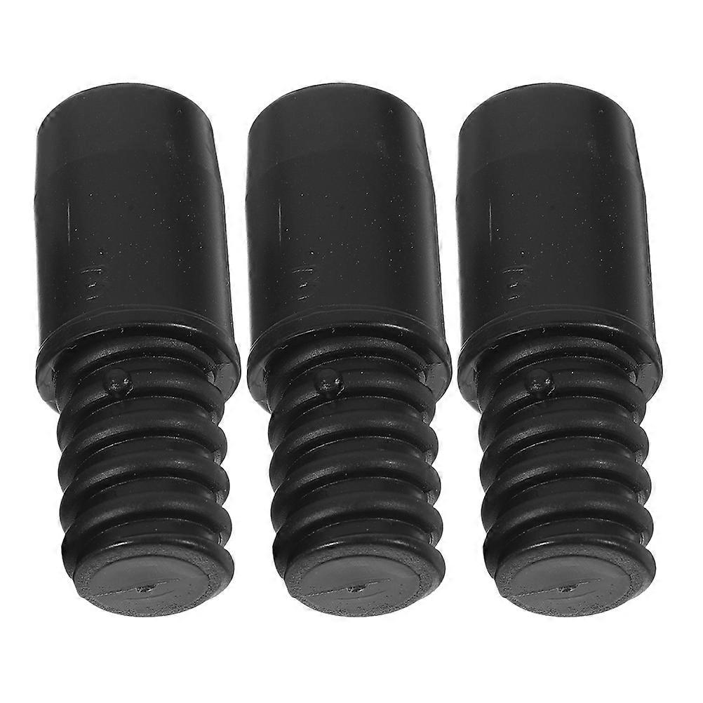 3pcs  Threaded Tip Replacement Replacement Tail Adapter Threaded Tip Repair Mop Handle Part