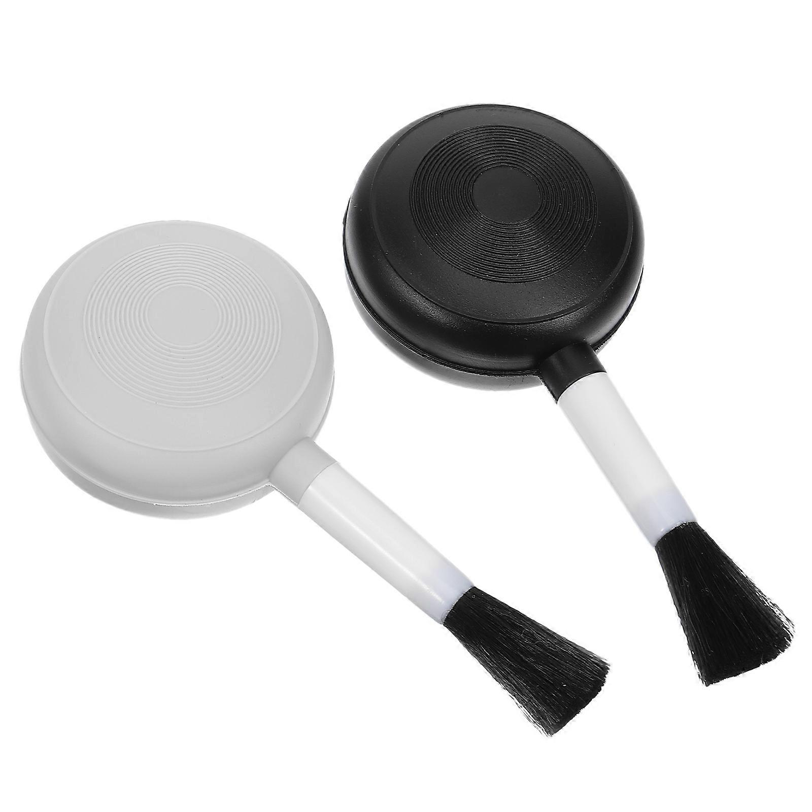 Air Blower and Soft Brush for Home 2Pcs Plastic Dust Blower Tool