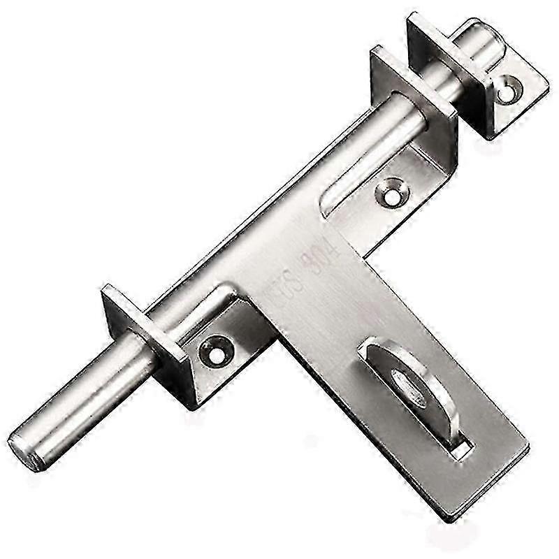 Left and right sliding door bolt for secure locking