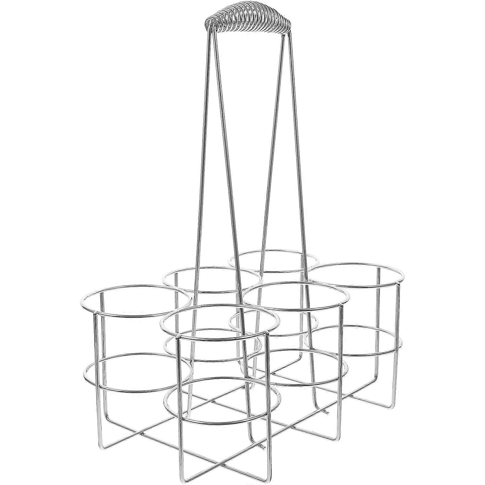 Portable Beer Bottle Rack For Outdoor Dining Adults With Rectangular Shape 1Pcs