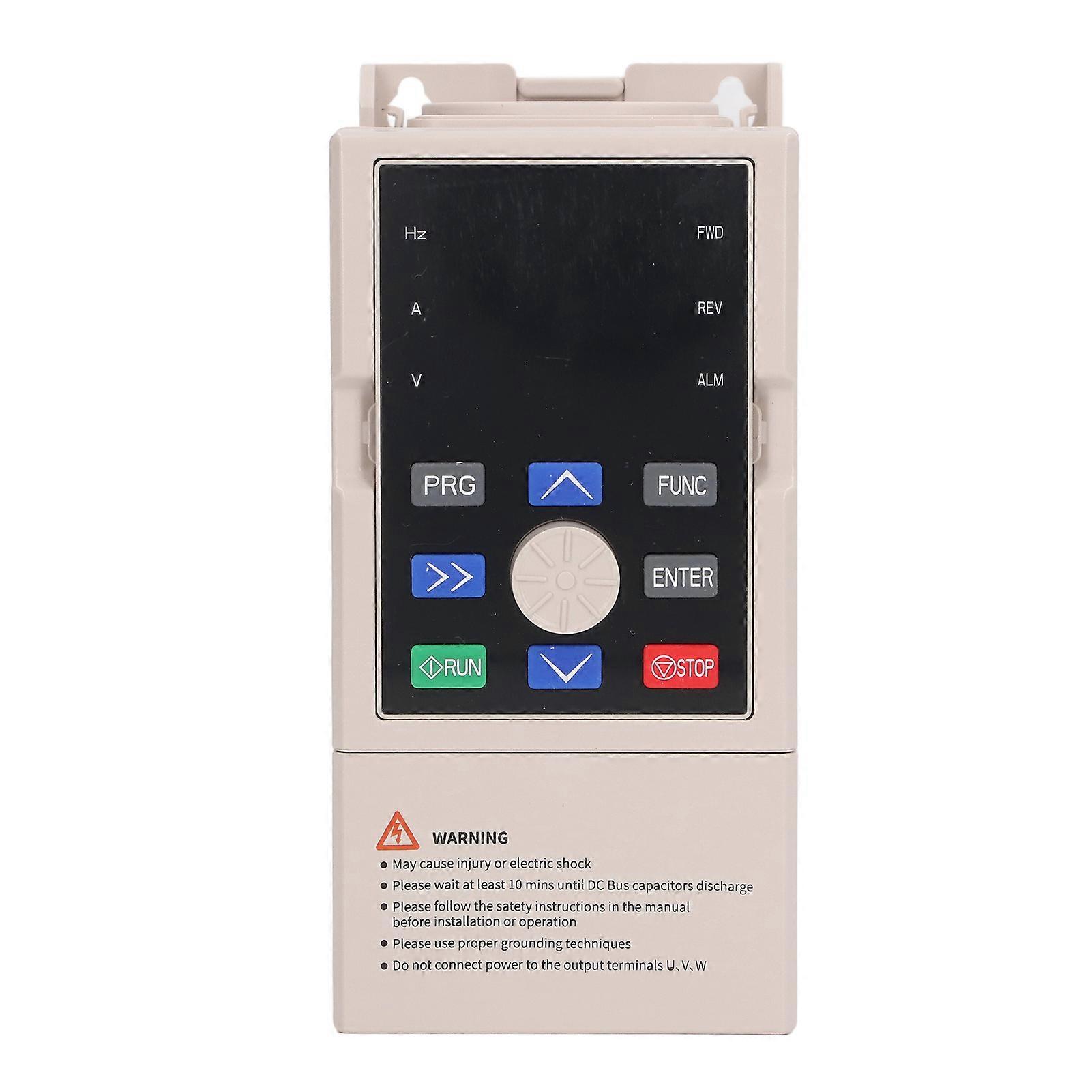 AC220V 750W Variable Frequency Drive: 1PH Input, 3PH Output for Motor Speed Control