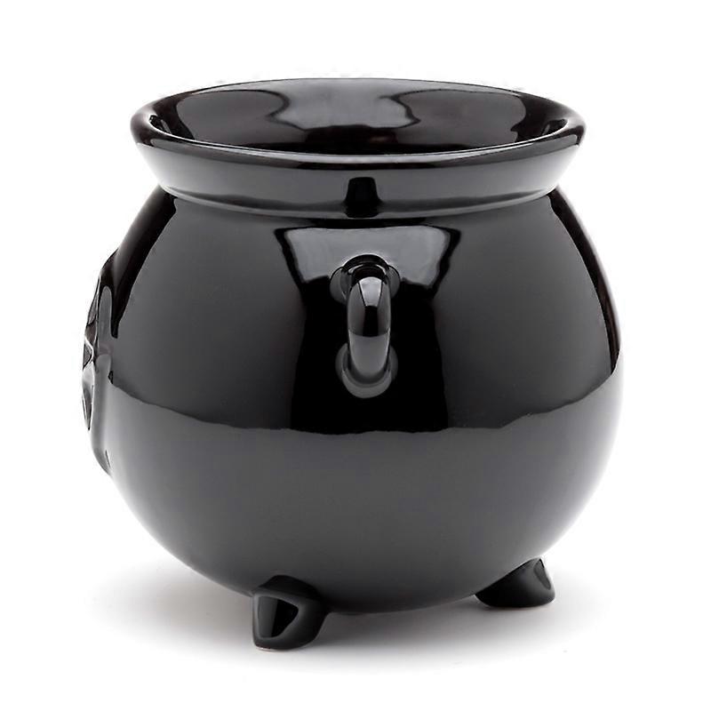 Decorative Ceramic Indoor Shaped Planter - Witches Cauldron 1 Pack