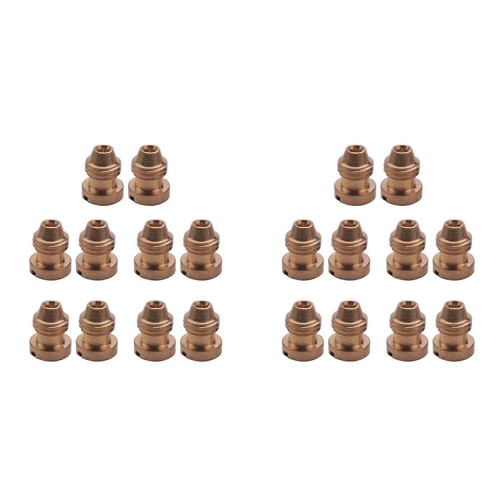 Foam Cannon Orifice Nozzle Tips, High Replacement Thread Nozzle for Snow Foam Lance, 1.1 mm, 20-Pack