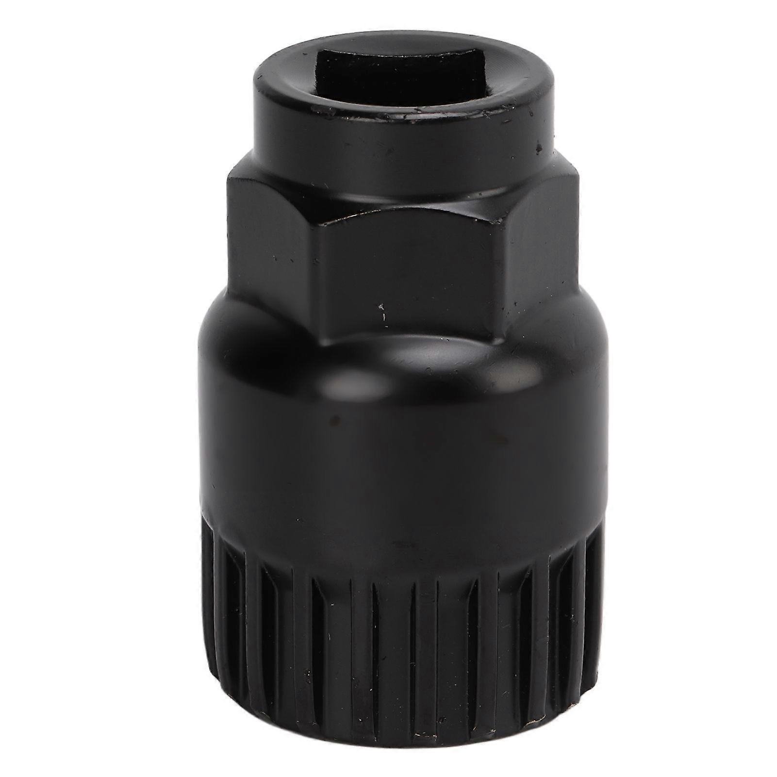 Bicycle Bottom Bracket Repair and Removal Tool, 20 Tooth Bicycle Sleeve, Square Hole Bicycle Bottom Bracket Installation Tool