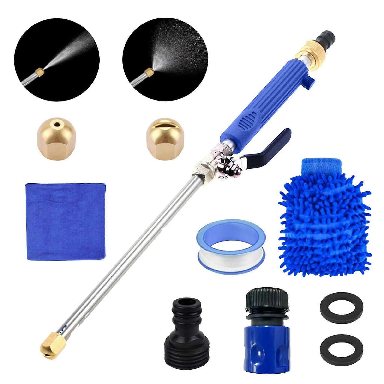 Pressure Washer Wand with Dual Spray Modes and Quick Hose Connection for Car and Patio Cleaning