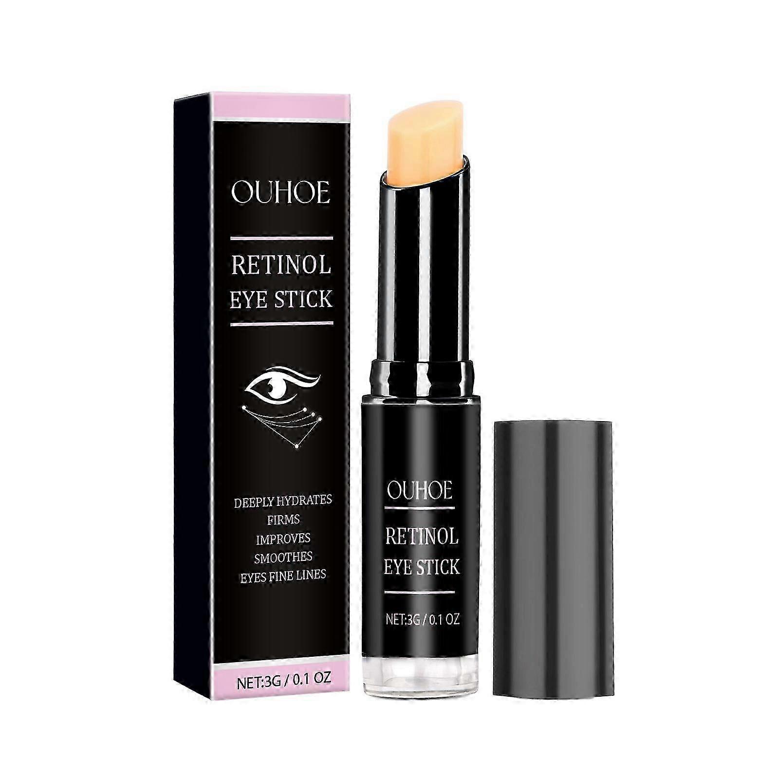 Retinol Eye Stick - Firming & Moisturizing Eye Cream for Fine Lines, Dark Circles & Puffiness