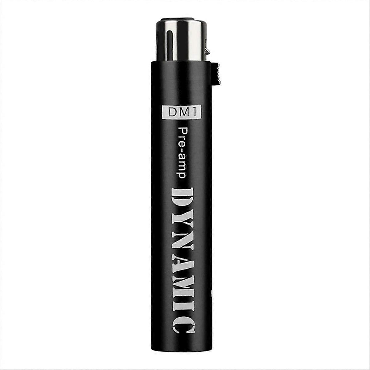 Replace for DM1 Dynamic Microphone Preamplifier Gain Amplifier,Black