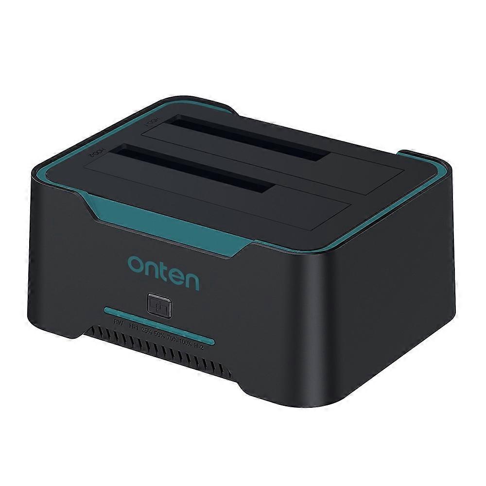 ONTEN UHD6 USB 3.0 to SATA I / II / III Dual Bay External Hard Drive Docking Station for 2.5 / 3.5in HDD, SSD