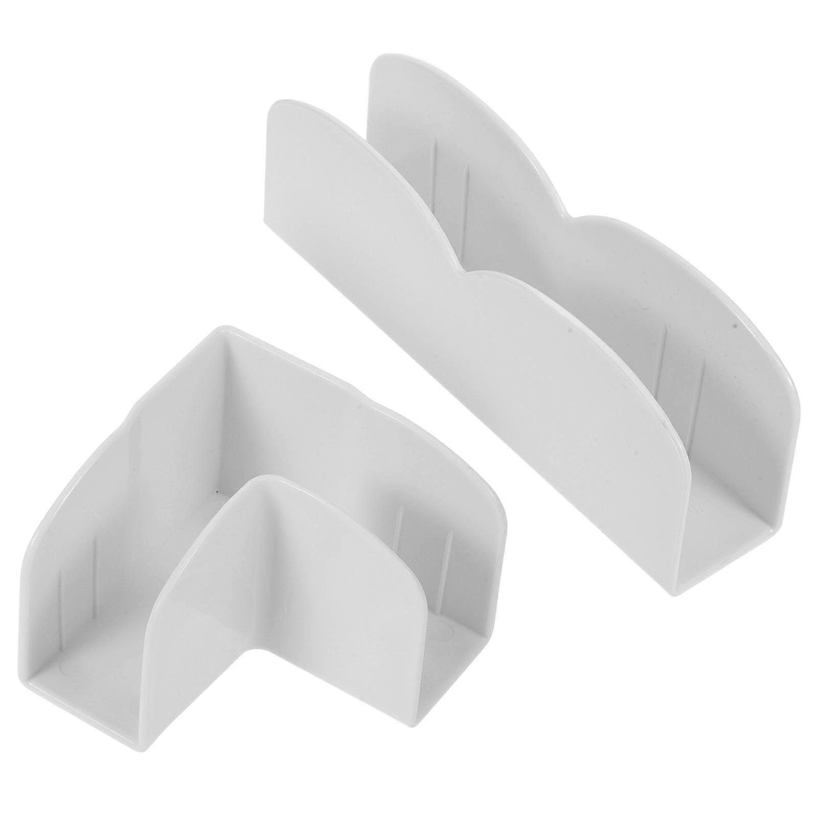 White Plastic Playpen Fixator for Playpen Stabilizer 2Pcs Set