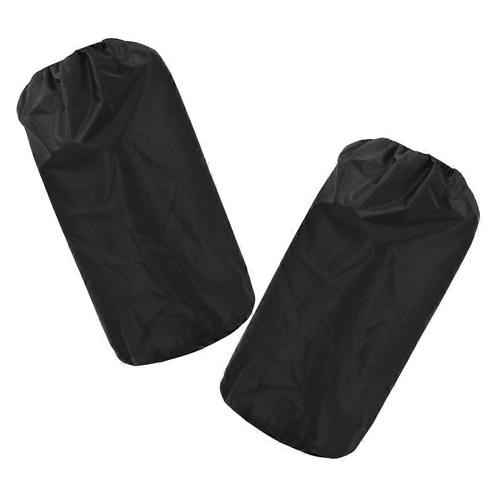 Durable Gas Canister Cover 2Pcs Rectangular Style For Camping 23.19x12.18x12.18in UV Protection And Portable Storage Solution