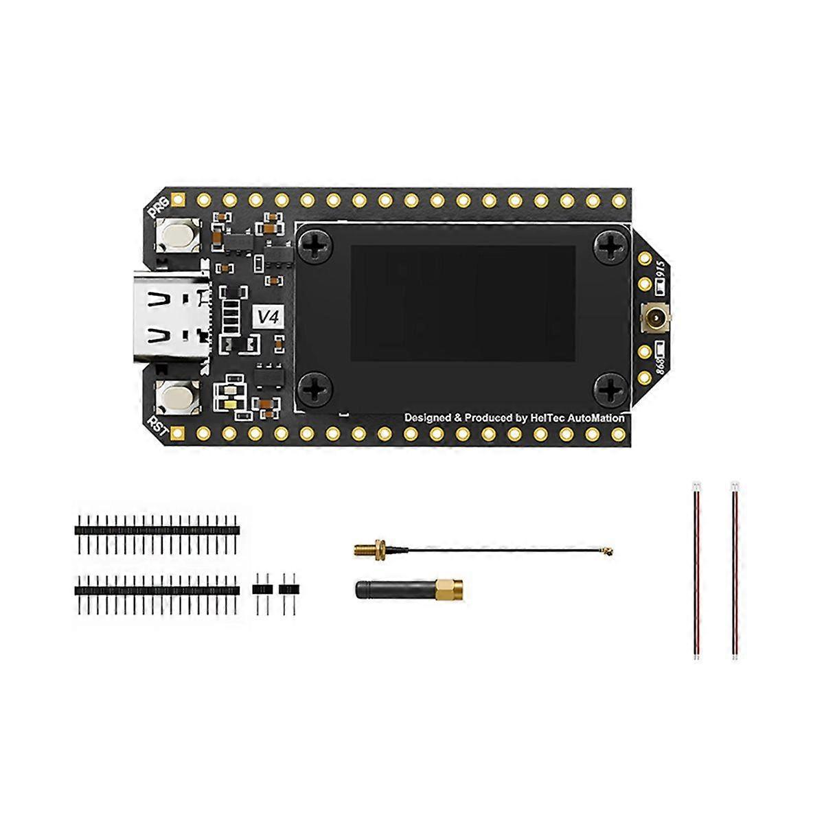 Upgrade Heltec WiFi LoRa 32(V4) ESP32S3+SX1262 BLE LoRa Node Meshtastic LoRaWAN Compatible 28dbm Tra