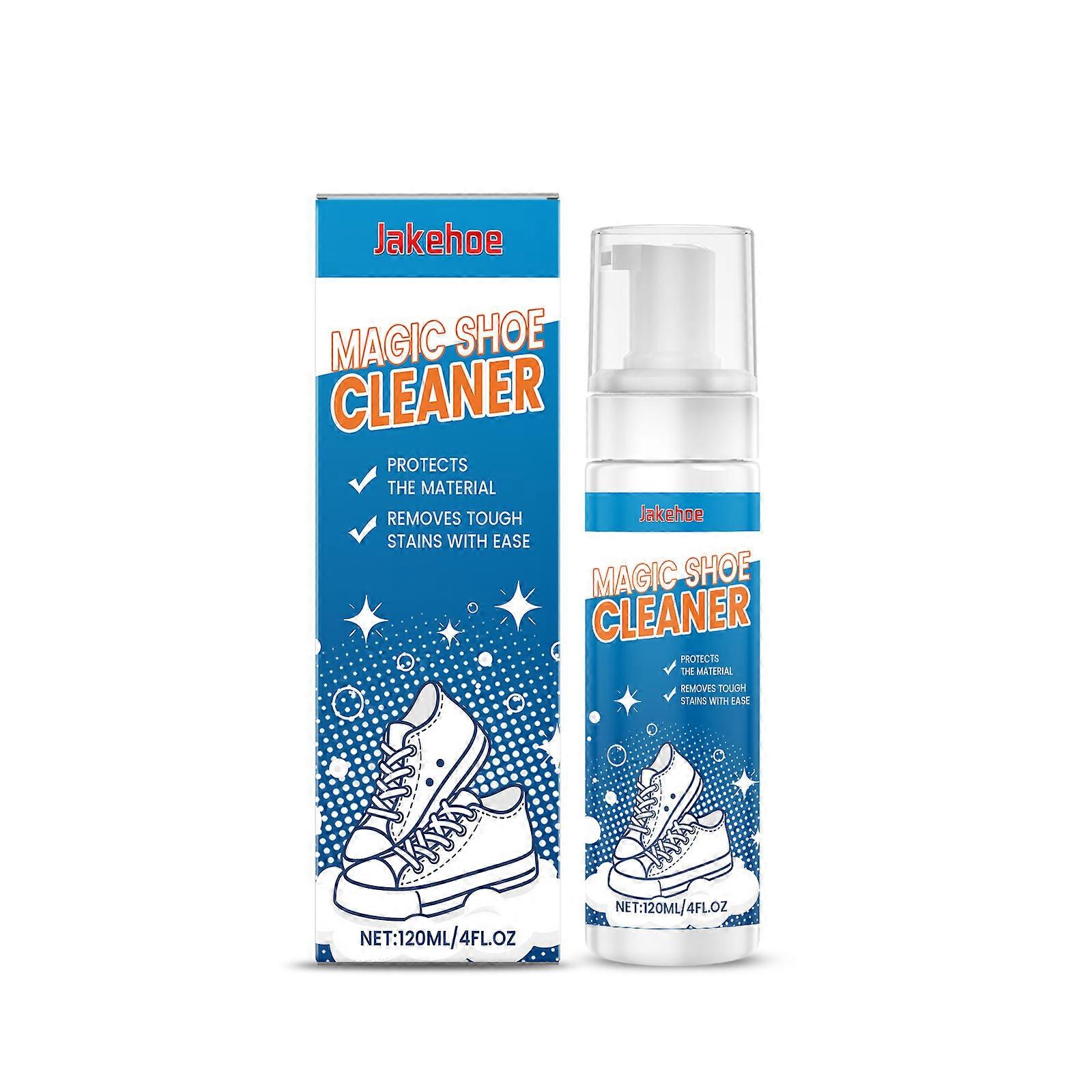 Jakehoe Shoe Cleaner, Dry Cleaning Agent For White Shoes, Portable Surface Cleaning Agent For Removing Yellowing, Dirt And Oxidation