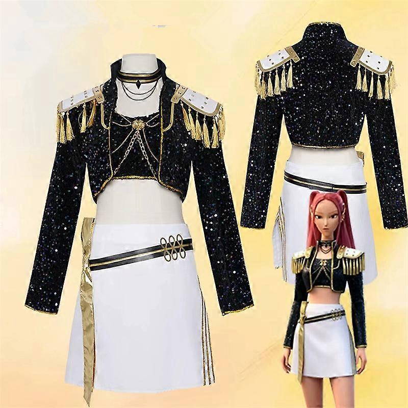 Cosplay Costume kpop Women Girls Halloween Carnival Audlt Kids Child Party Role Playing Outfits