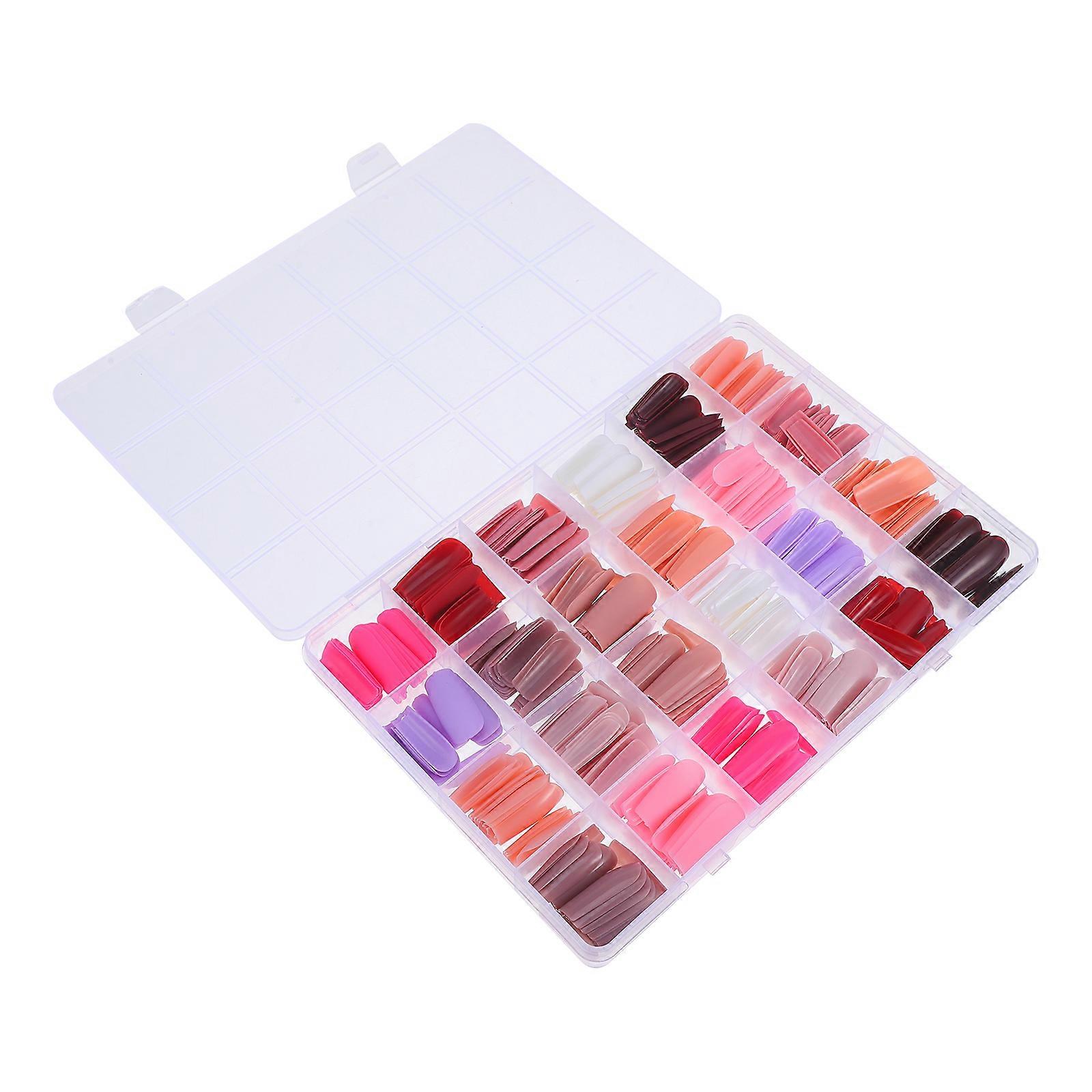 Manicure False Nail Set for Nails Multi Abs Glossy and Matte Set