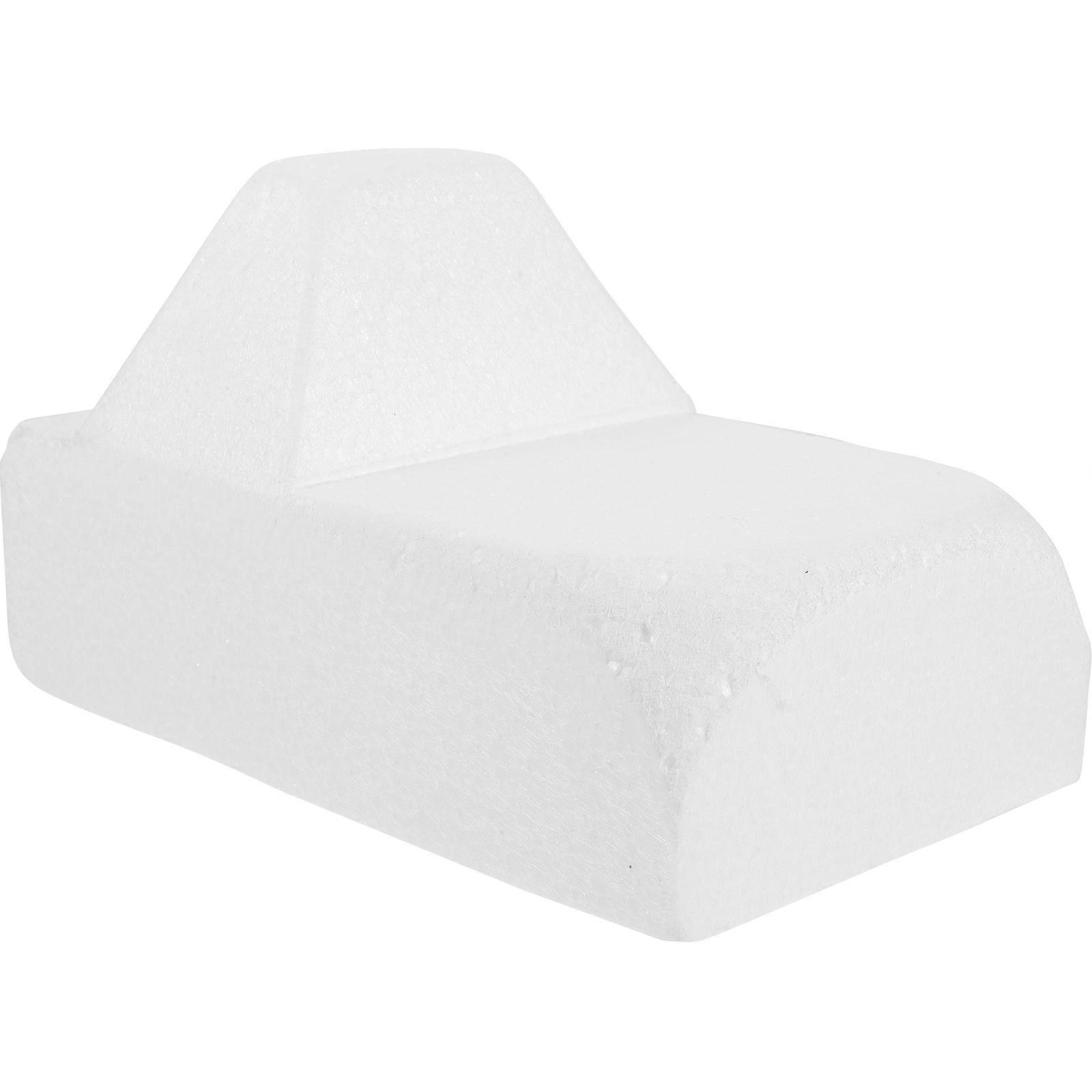 White Foam Cake Dummy for Cake Decorating Practice 3Pcs Foam Model