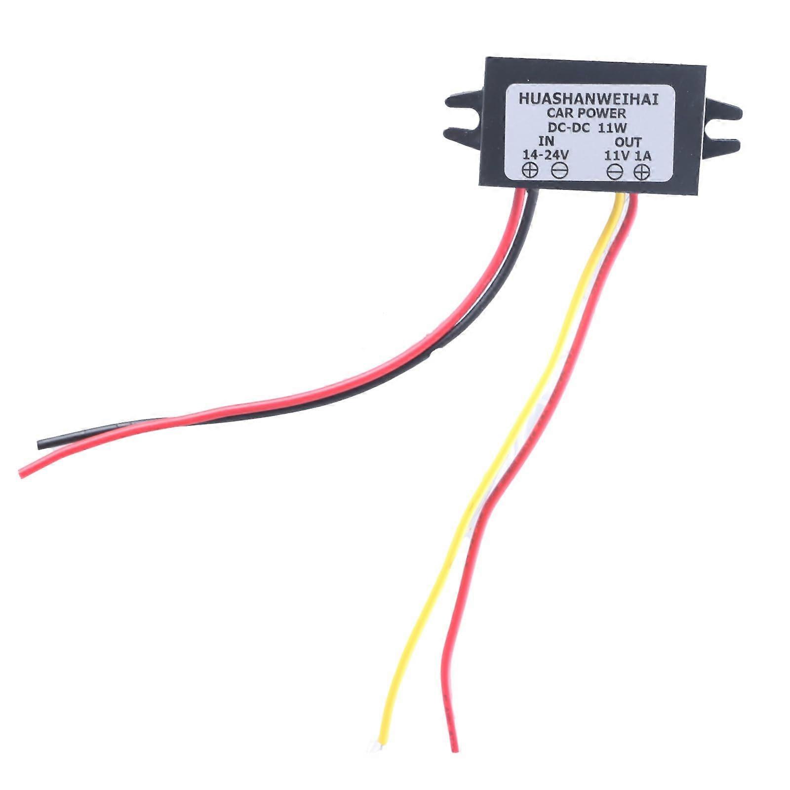 DC to DC Converter 1424V to 11V Step Down Power Supply for Car LED Lights Fans Monitors Recorders