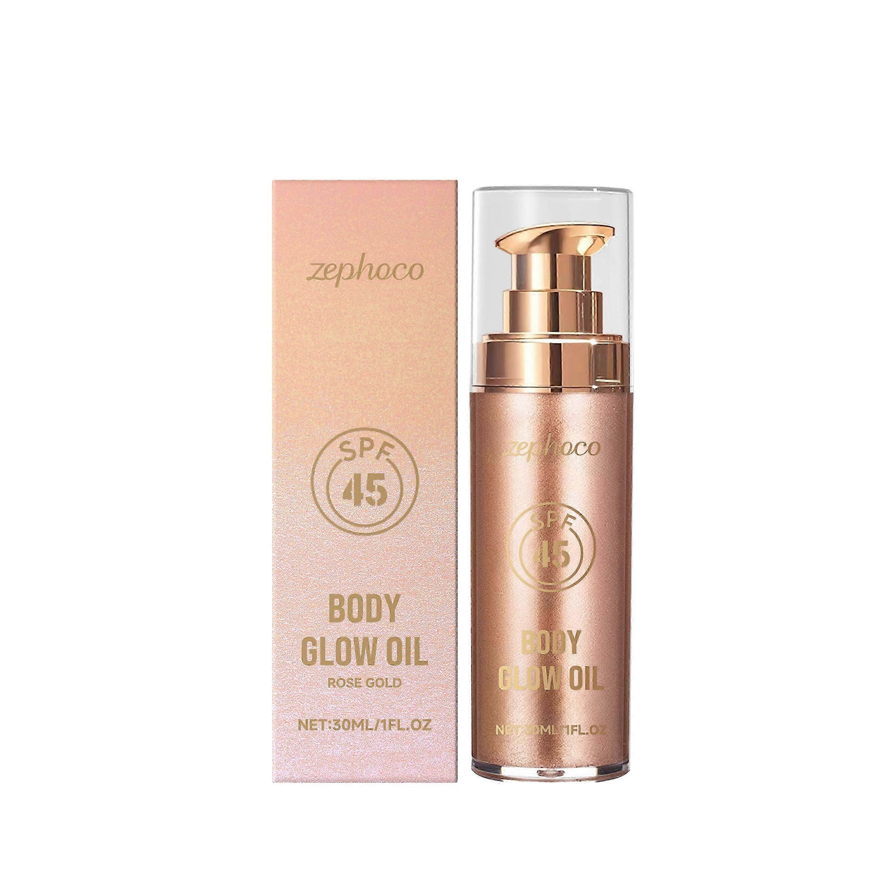 Rose Gold Coconut Protective Flash Body Oil