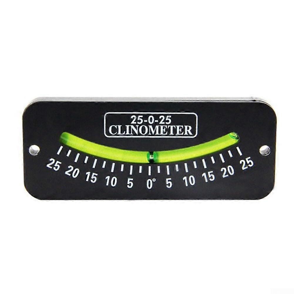 Boat Inclinometer 25 Degrees with Clear Resolution Display and WeatherResistant Design