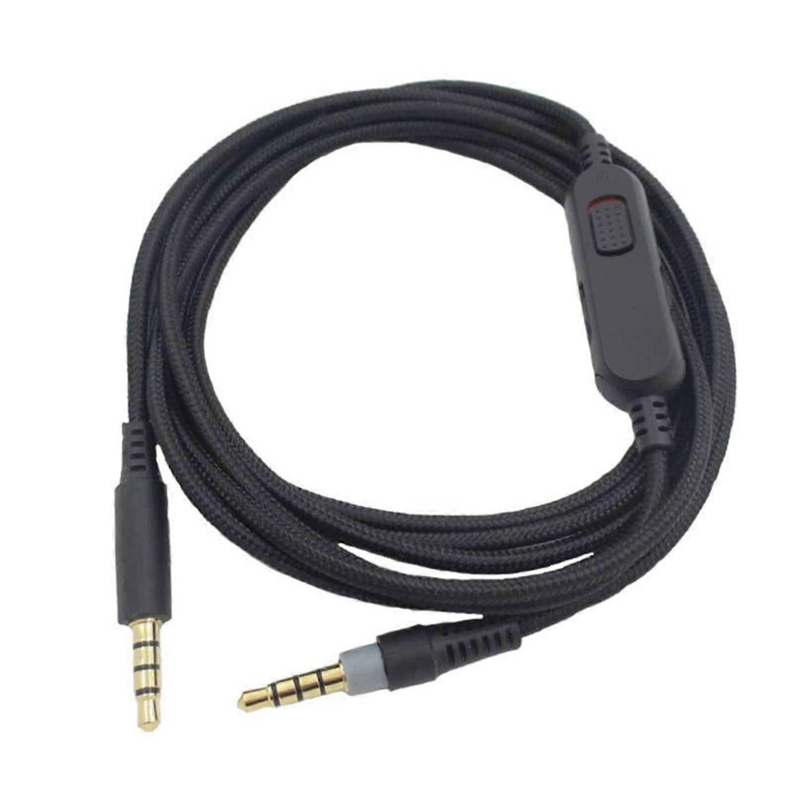 Audio Aux Cable High Fidelity Anti-interference Replaceable Headphone Upgrade Audio Cable For Hyperx Cloud Mix Cloud Alpha