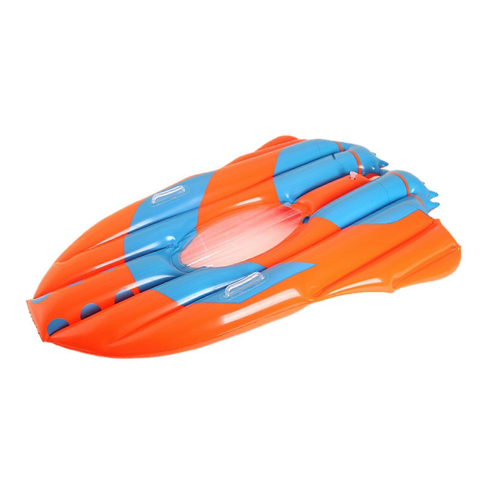 Inflatable Pool Float Airplane Pad with LeakProof AntiSlip Design for Kids and Beginners