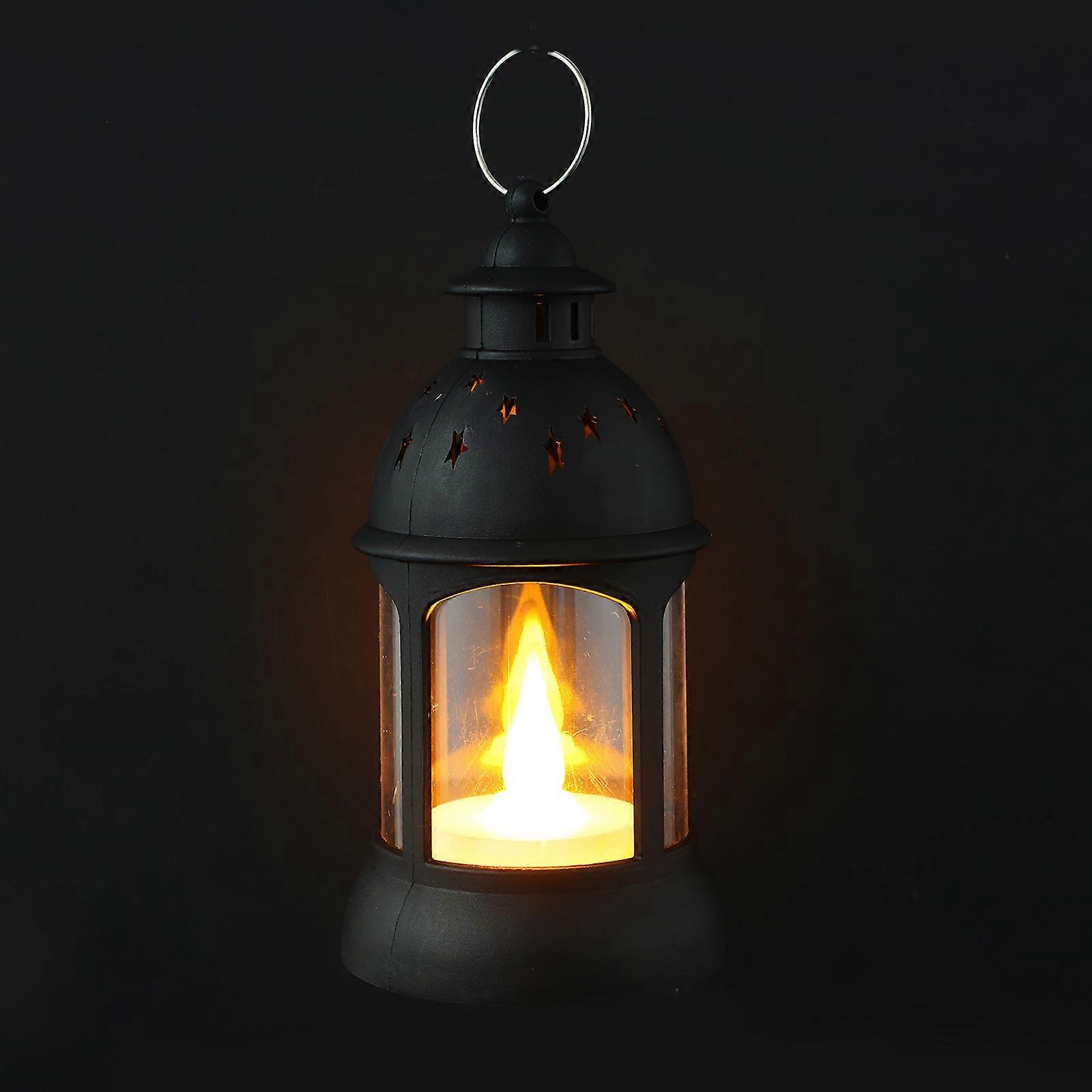 Black Vintage Candle Lanterns for Wedding Lantern Decoration