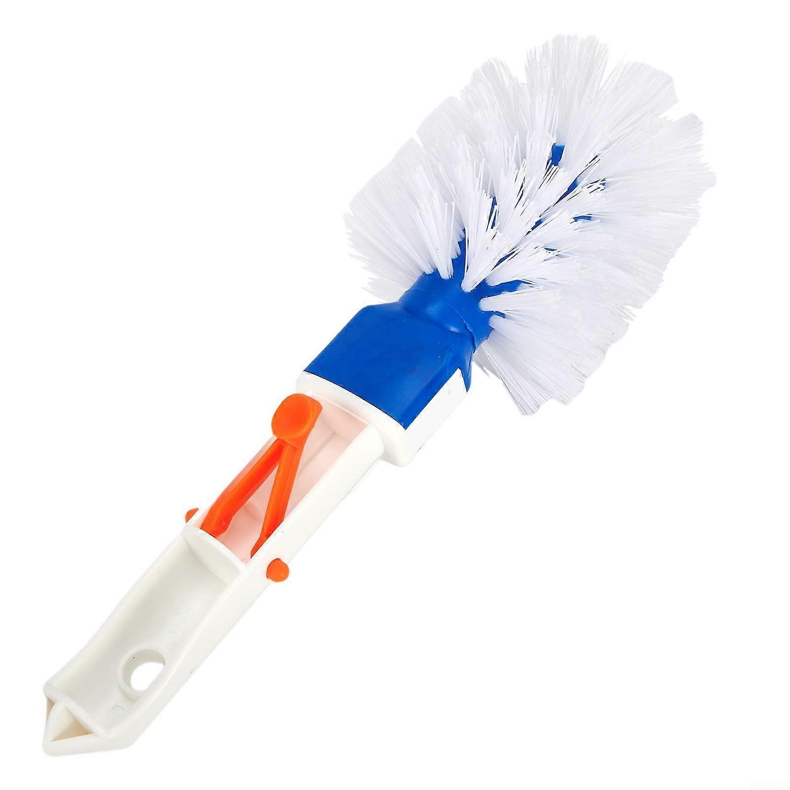 Pool Corner Brush with Stiff Round Bristles for Above Ground Pool Steps Spa Deep Cleaning