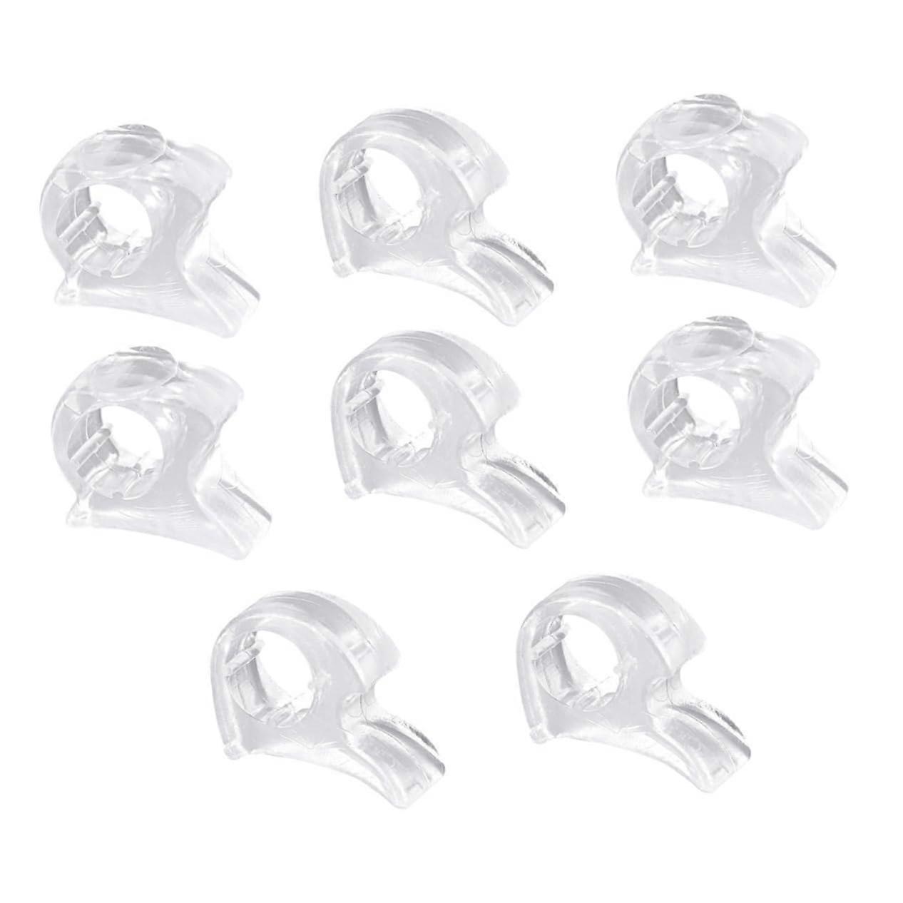 8pcs Silicone Toe Separators Bunion Corrector Soft Spacers for Overlapping Toes and Hammertoes