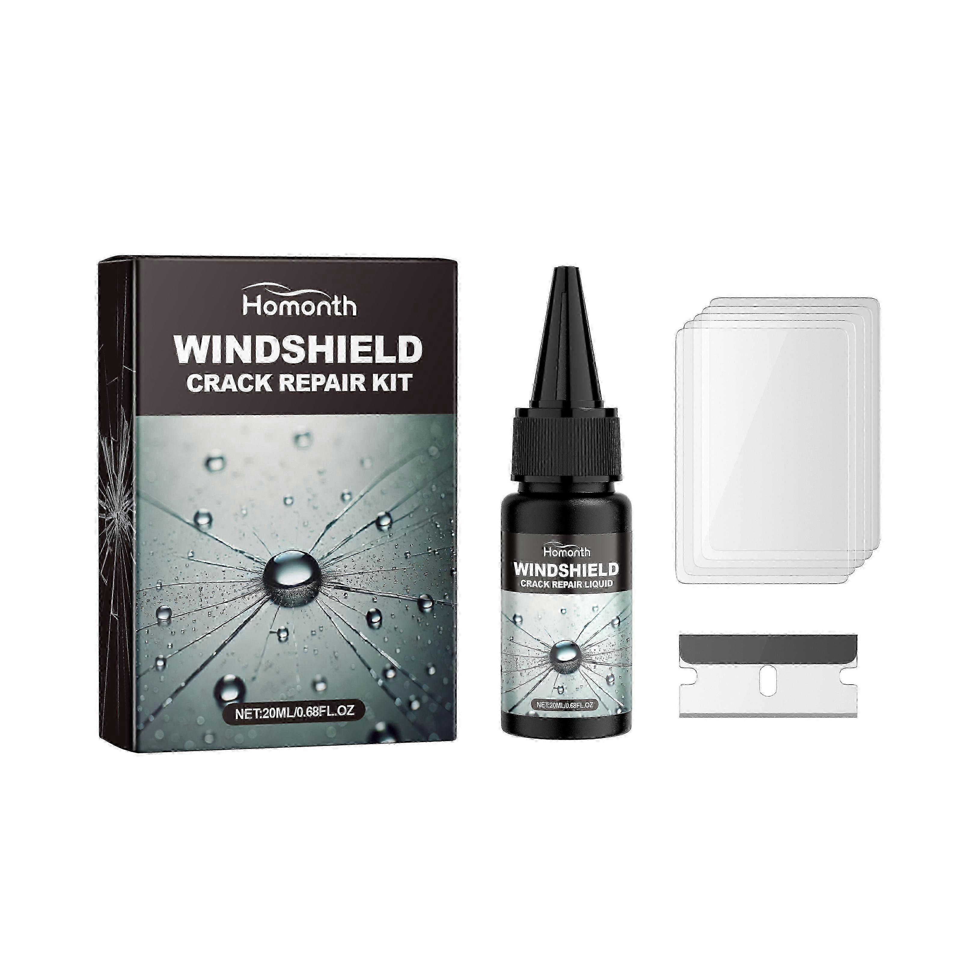 SQLX Quick Nano Windshield Crack Repair Kit Easy, Durable, and Clear Vision Hk