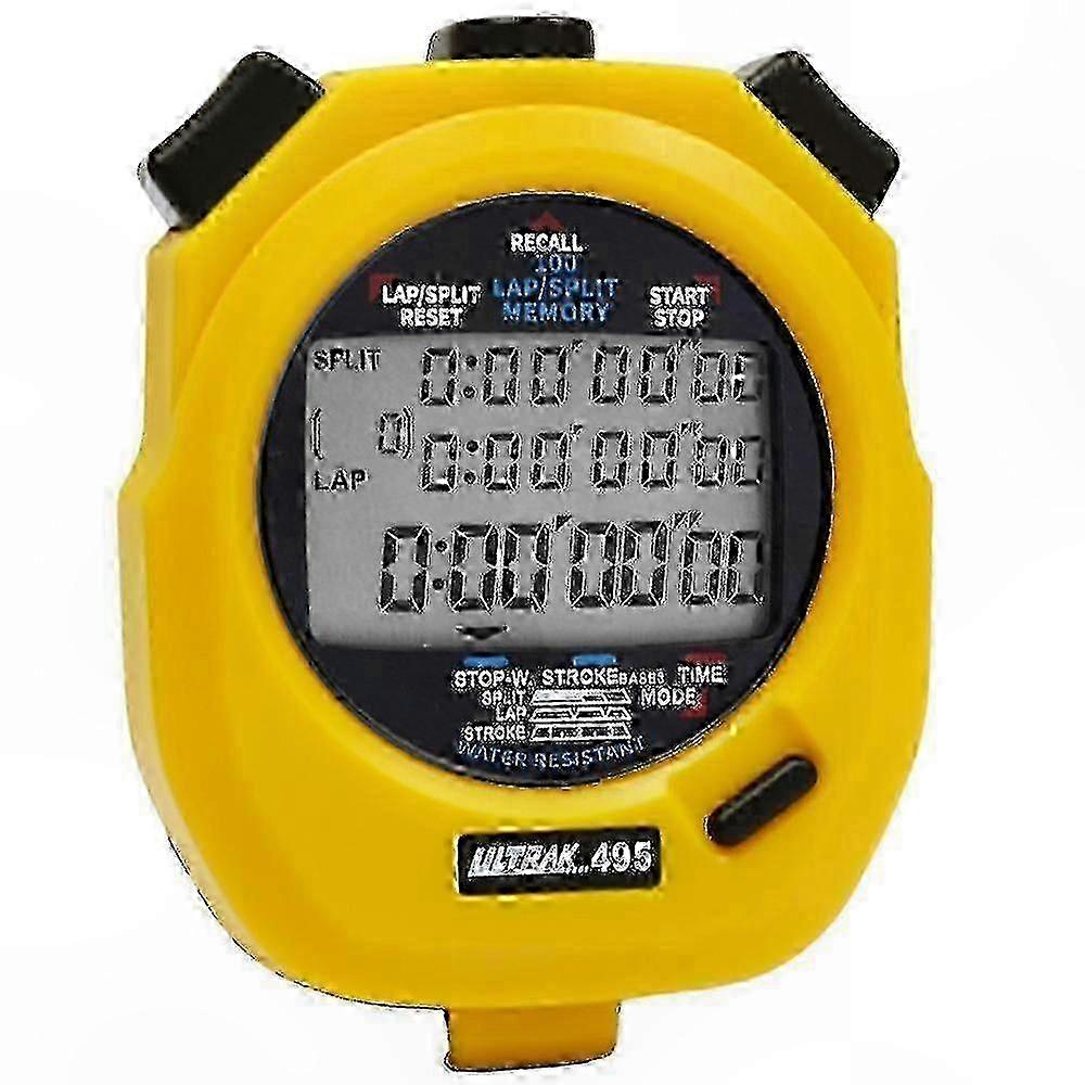 Memory Lap Timer Digital Stopwatch for Track Field Training 3x to 100m