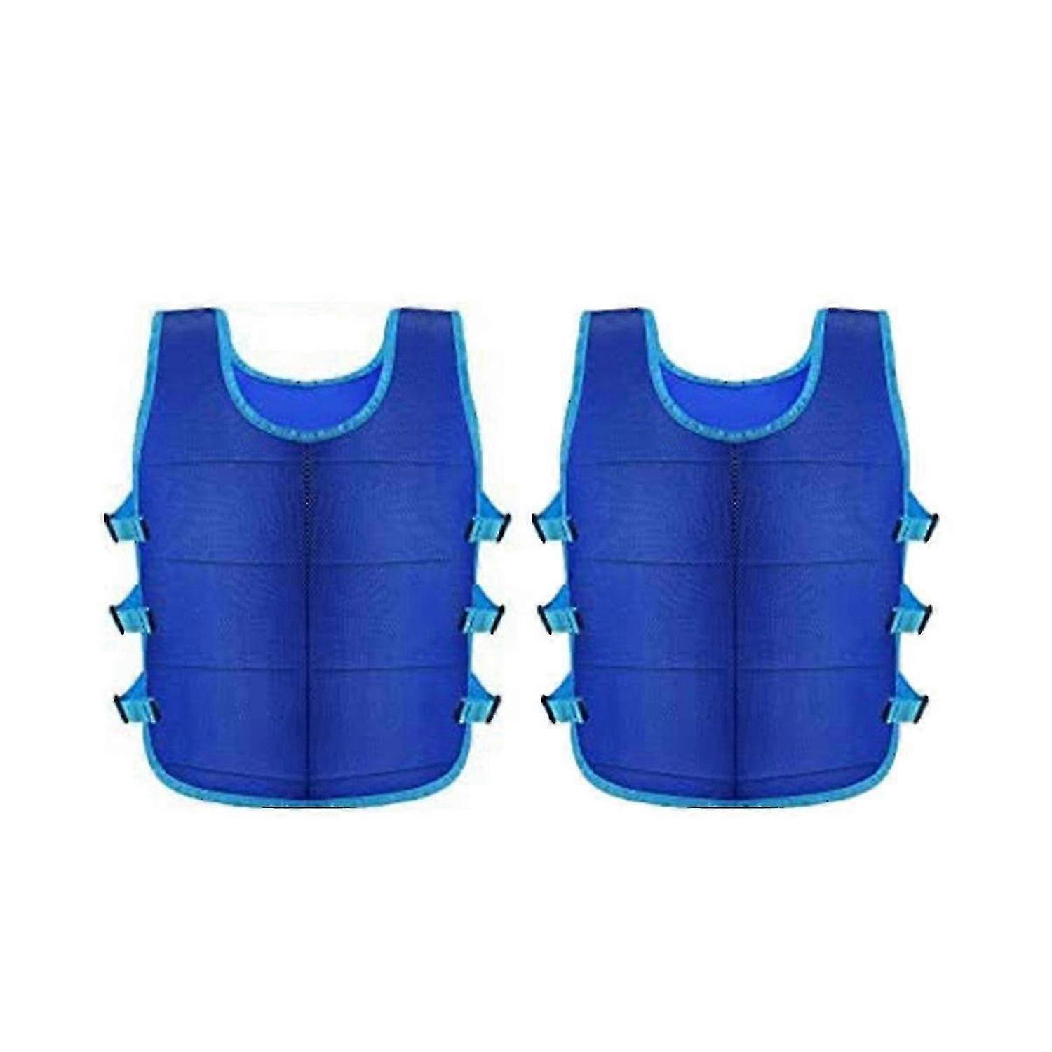 Ice Cooling Vest 2 Pack with 48 Pcs Ice Pack for Outdoor Activities Work Exercise