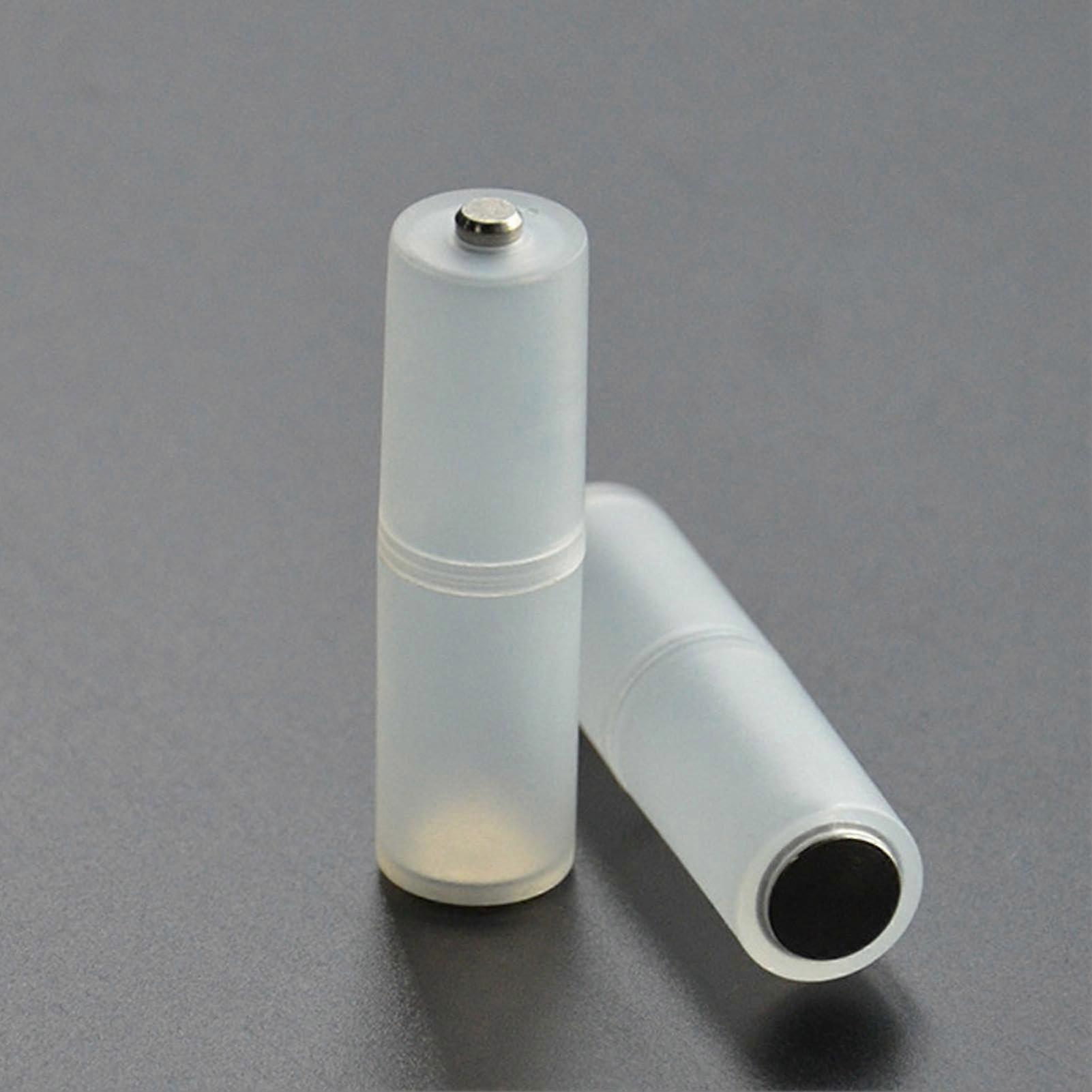 AAA to AA Battery Adapter and Converter Holder 2pcs Easy Conversion for Home Office Devices