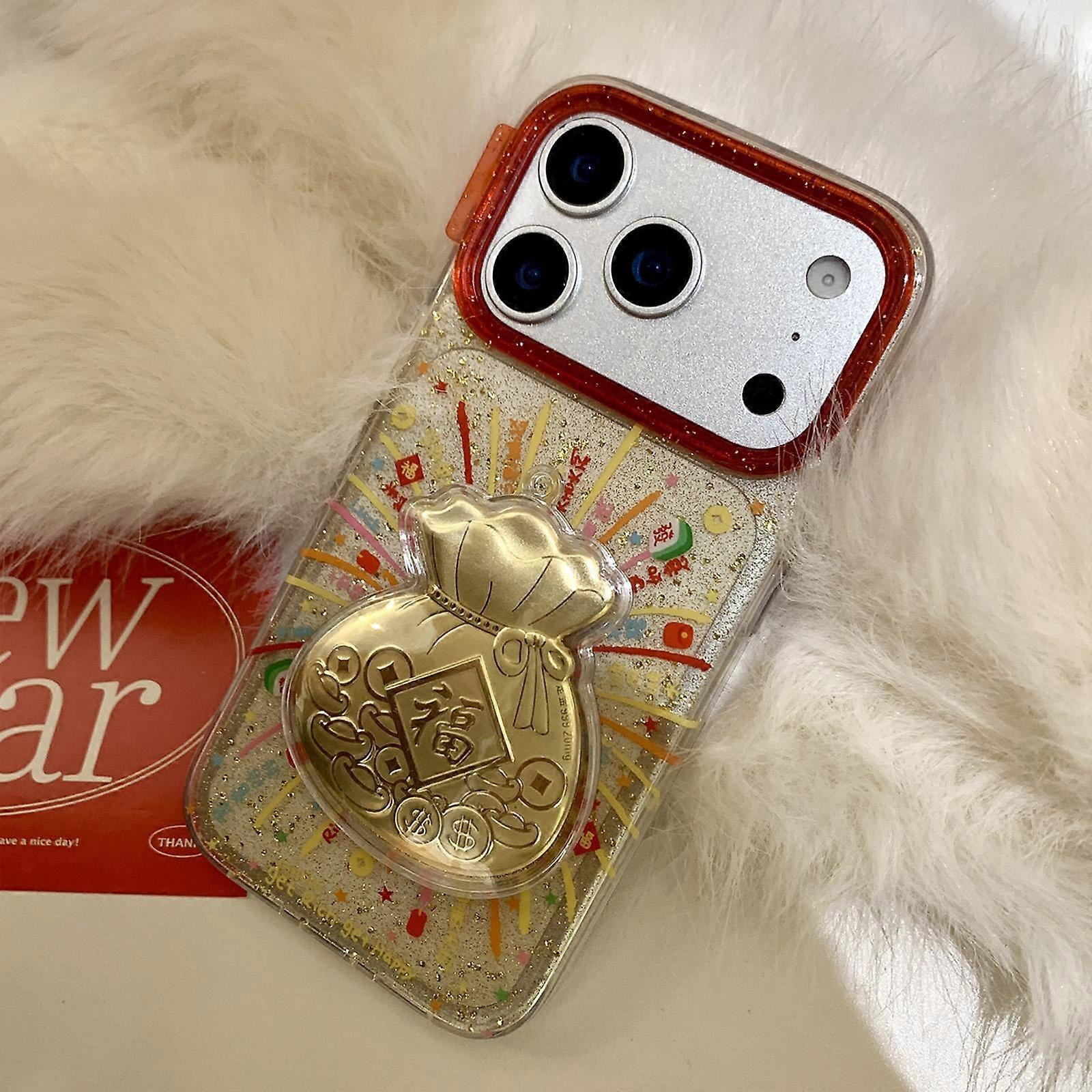 New Year Fireworks Lucky Bag Phone Case