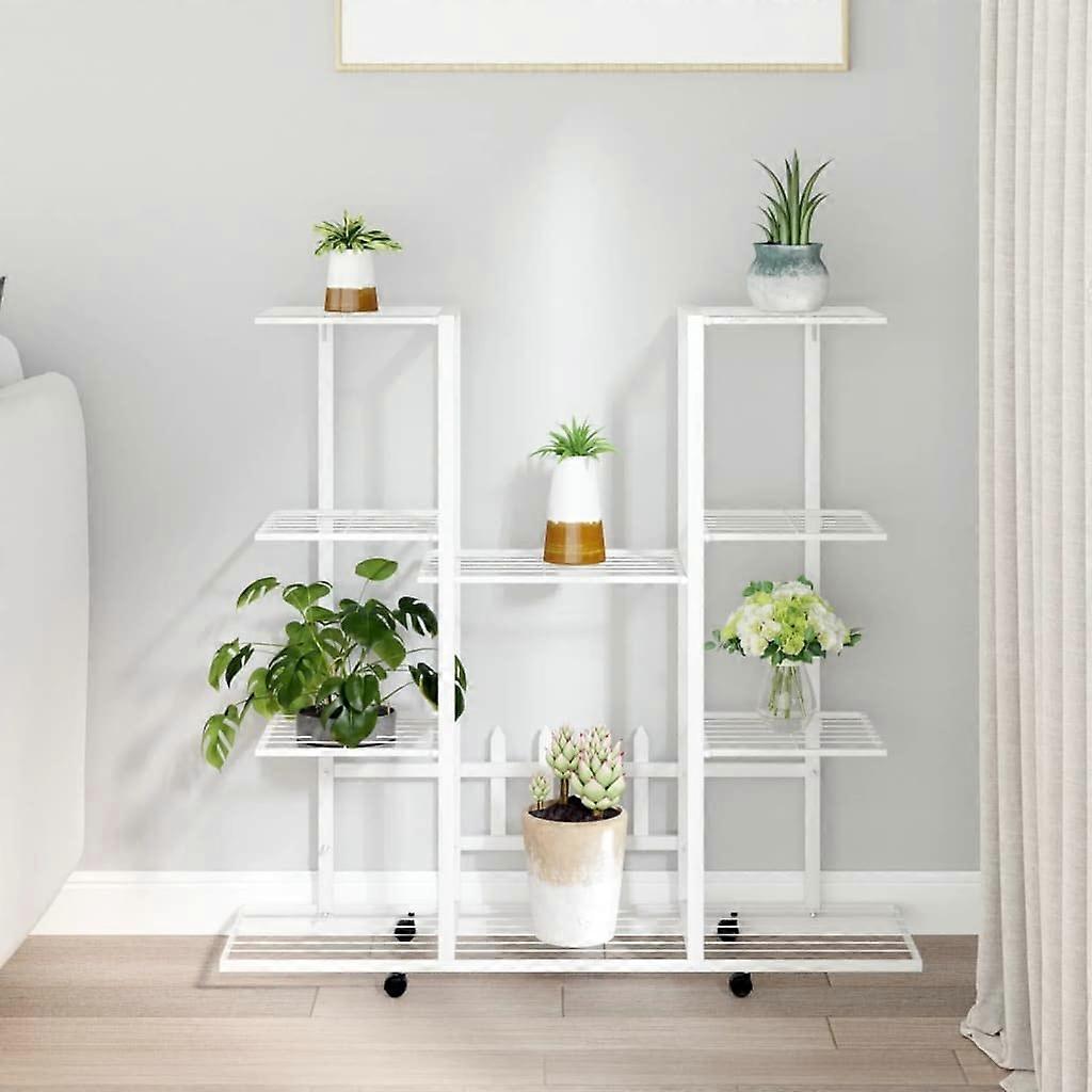 White Narrow Console Table with Durable Metal Frame, 37 Inch Slim Hallway Entryway Accent