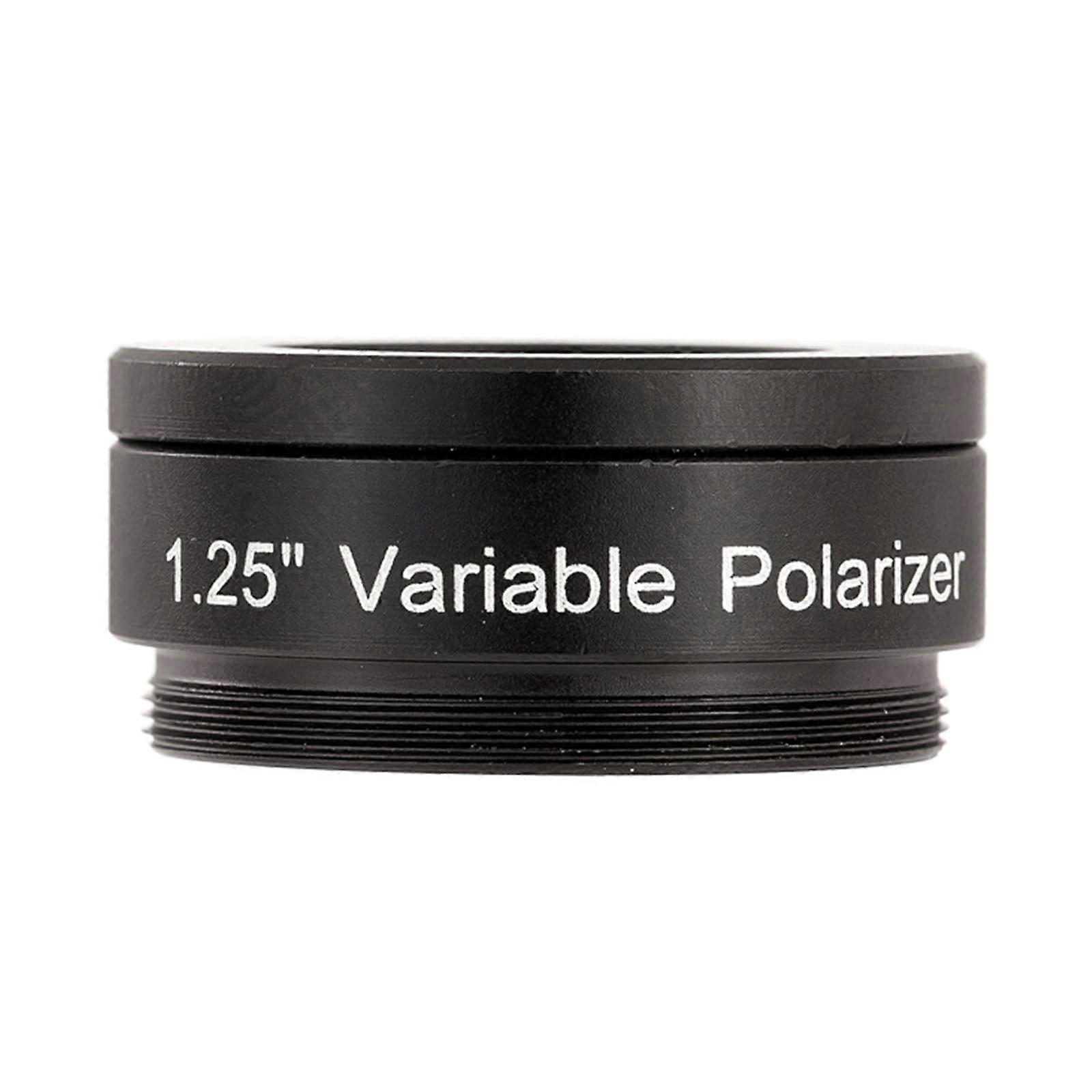 1.25 Inch Variable Polarizing Filter for Telescope Eyepiece Adjustable Light Transmission