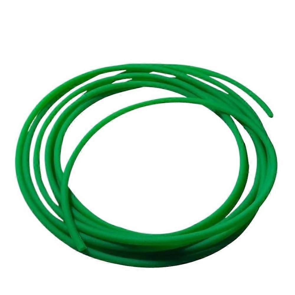 Green Polyurethane Conveyor Belt 5m PU Round Belt 4x5000mm  Load Durable for Electronics