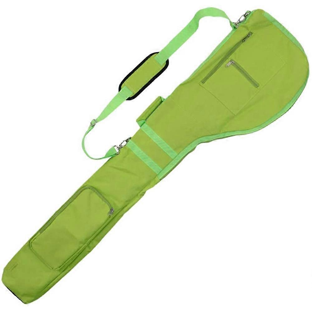 Golfkøllebæretaske til driving range, grøn
