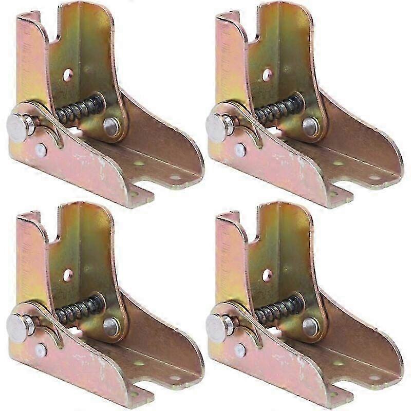 Sammenleggbare bordben, sett med 4, for robust møbelmontering