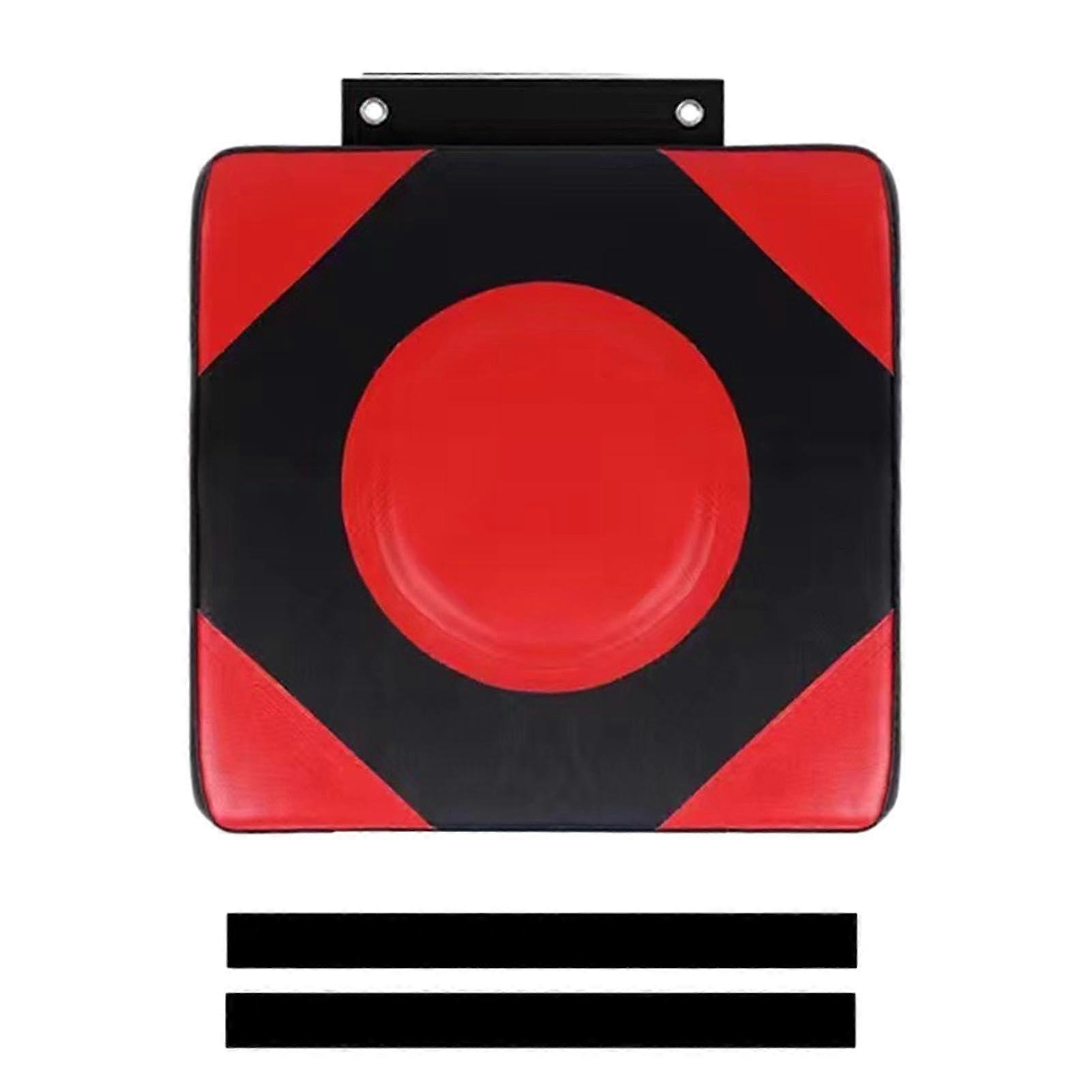 Wall Punching Pad with Height Adjustable PU Leather Target, Noise Reduction Boxing Wall Pad for Training