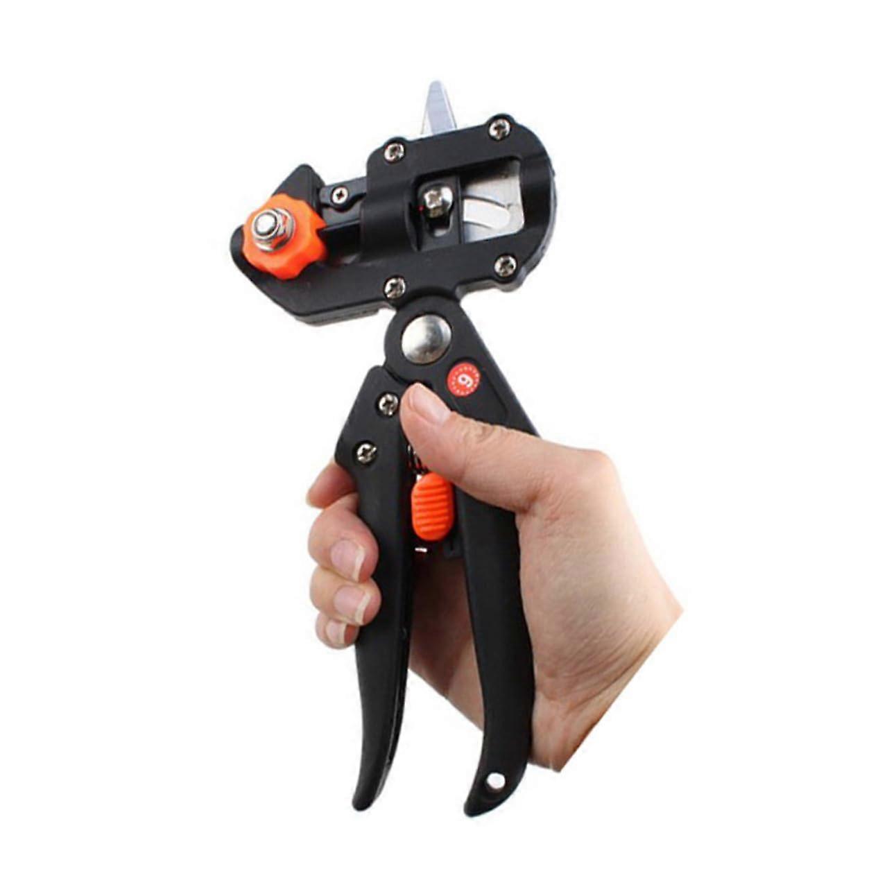 Garden Grafting Tool and Bypass Pruning Shears for Fruit Trees with Precision Cutting Blades