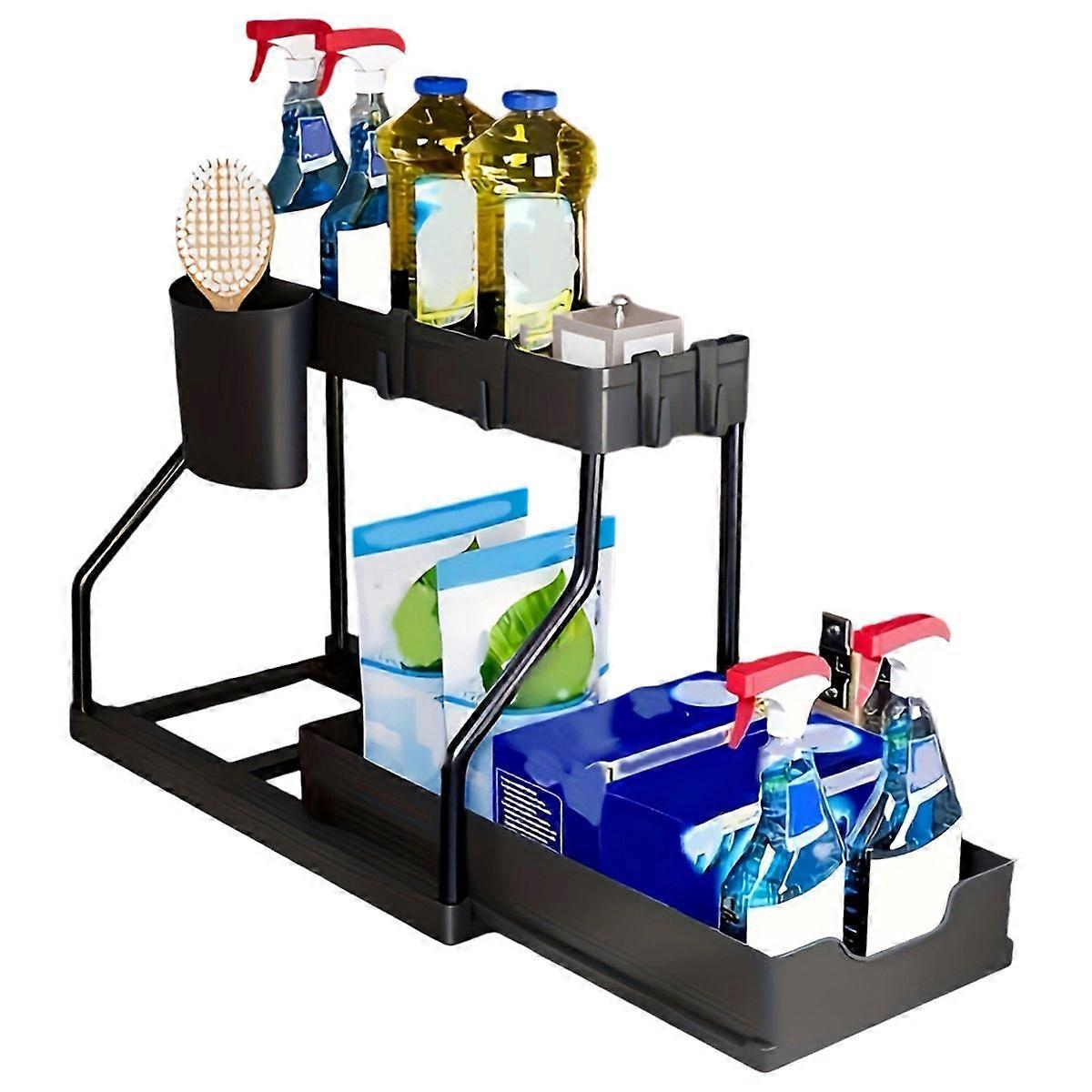 Space Saving 2 Tier Pull Out Storage Box
Storage Box