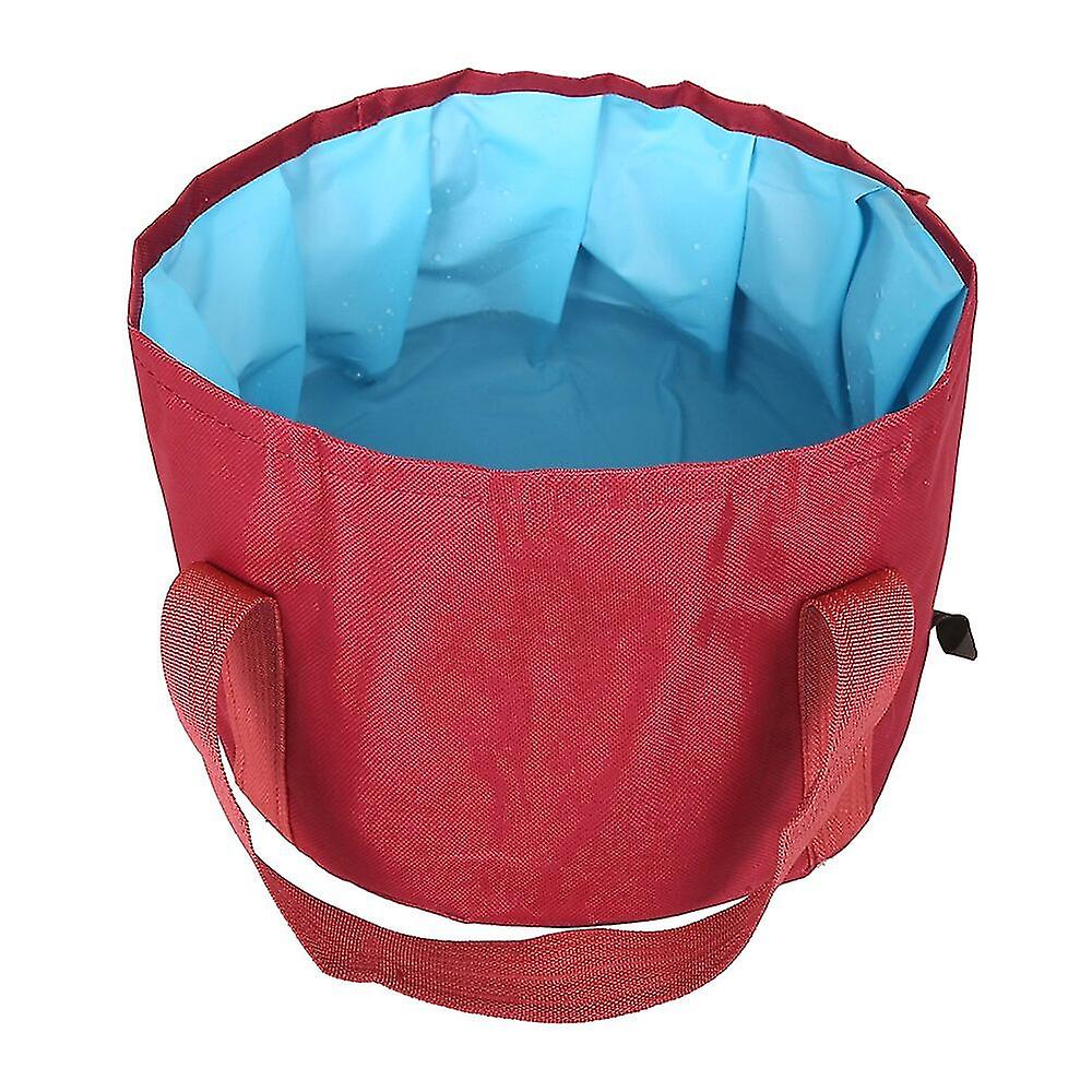 Camping Bucket 16l Collapsible Portable Travel Folding Water Container Wash Basin Outdoor Camping Picnic Fishing Tools