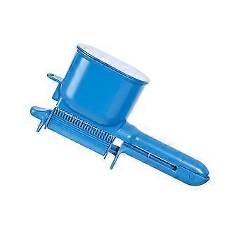 Professionele haarverfborstel met roller, grote capaciteit, gelijkmatige kleurverdeling, blauw