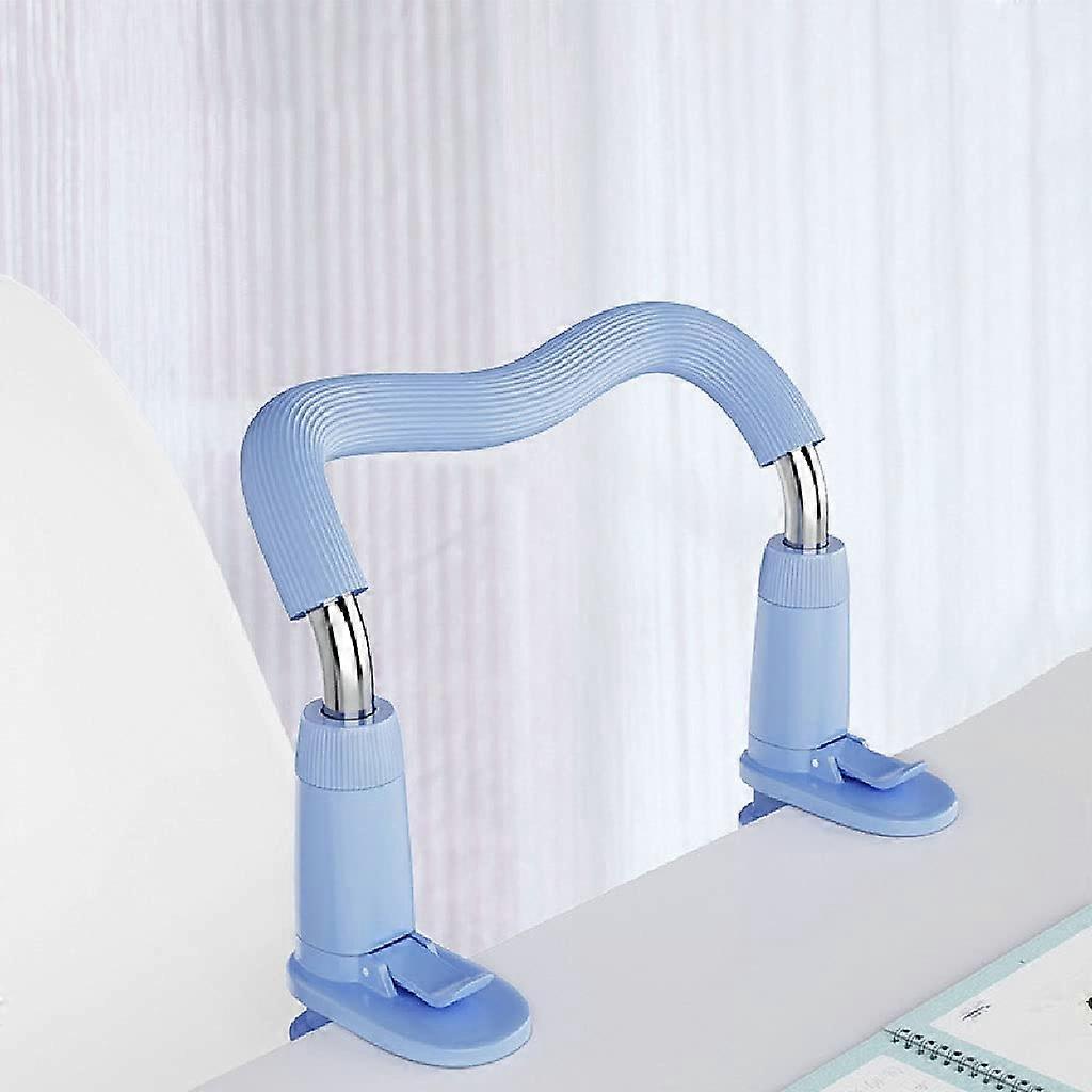 AntiMyopia Sitting Posture Corrector with Adjustable Height Arm for Kids Study Desk, Blue