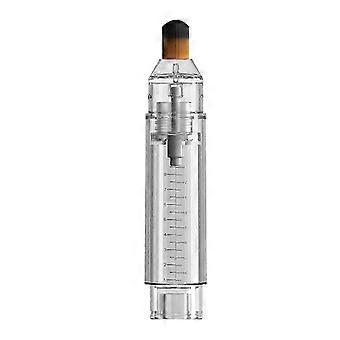 8ml hårbotten applikator olja rulle boll transparent exakt jämn applicering främja absorption hår hårbotten applikator vit