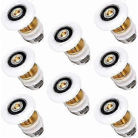Shower Sliding Door Roller Replacement Shower Roller 8pcs 25mm