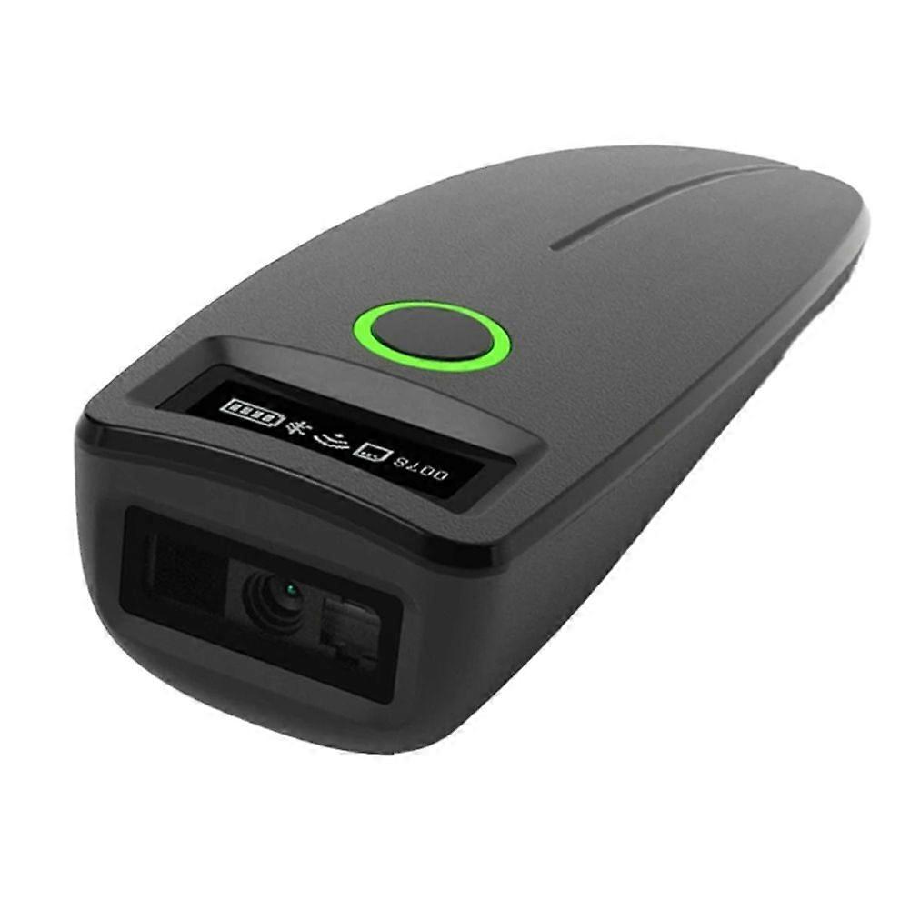 1D 2D QR Barcode Scanner Mini 2.4G Wireless Bluetooth Handheld Portable Code Data MatrixReader with Storage Function